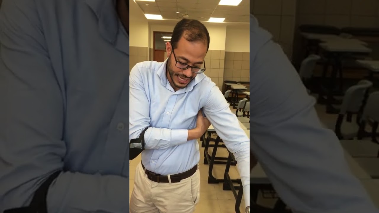 Soft tissue palpation of the shoulder girdle