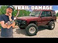 Trail Damage Tear Down from Easter Jeep Safari!