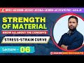 L6: Strength Of Material SOM- Engineering Stress- Strain Curve | RPSC-AE, SSC-JE, RSSB-JE | Ram Sir