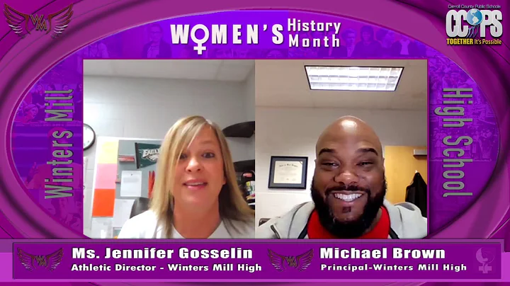 Virtual Interview w/WMHS Athletic Director Jennife...