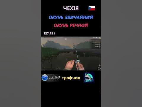 Fisher Online - Чехія Окунь Звичайний (Окунь Речной) троф - YouTube