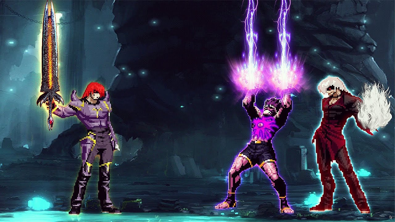 [KOF Mugen] Shulymus & Orochi Joe Vs Destruction Element - YouTube