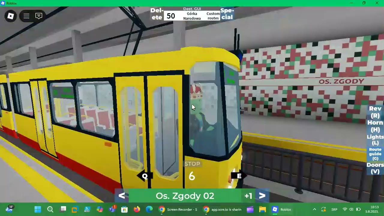 Nid's Buses and Trams Tram line 50