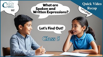 Class 5 Spoken and Written Expressions | English Olympiad | CREST Olympiads