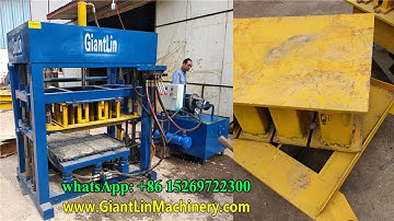 how to change different height molds for QT4-30 electric block makers