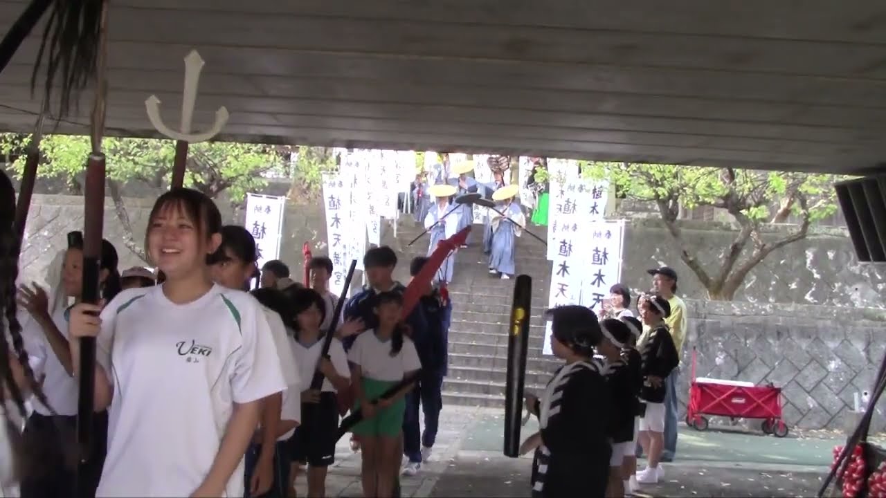 植木天満宮大名行列2025