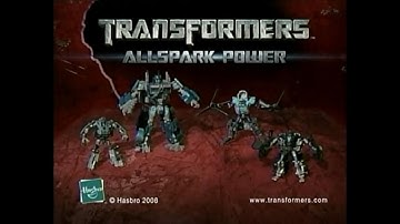 Transformers (2007) AllSpark Power figures commercial (HQ version)