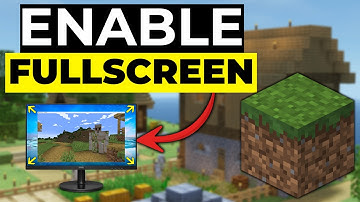 How To Make Minecraft Fullscreen on PC (Java Edition)