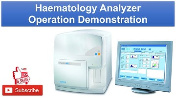 Haematology Analyzer (Pentra ES60, Horiba) Operation Demonstration