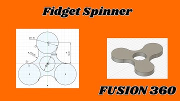 Fidget Spinner in Fusion360