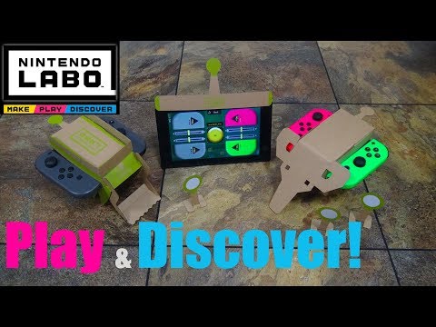 Video: Nintendo Labo Giver Dig Mulighed For At Se Gennem Joy-Con's Skjulte Kamera