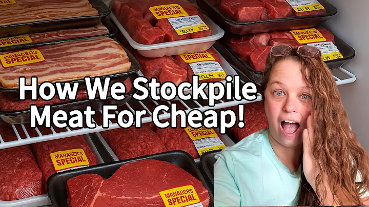 Prepping on a Budget: How to Fill Your Freezer With Meat | Off Grid Prepper Grocery Shopping Vlog 