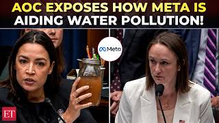 ‘This is drinking water in…’: AOC ambushes EPA with proof how META Data Centre pollutes the climate
