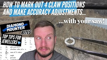 How to Mark 4 Claw Positions Accurately Using Your Saw Frame!