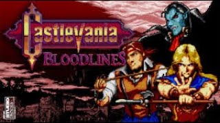 : Castlevania Bloodlines(SEGA)- !#SEGA#ps1#sega#snes#nes###retrogames