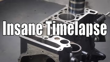 Complete Engine Build Time Lapse "Super Cool"