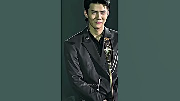 The things he does to us without doing anything... #exo #sehun #exol #kpop #kpopidol