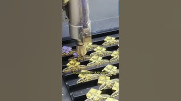 Printing color on enamel pins #metal #factory