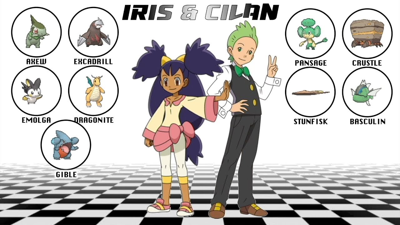 Iris And Cilan S Pokémon Youtube