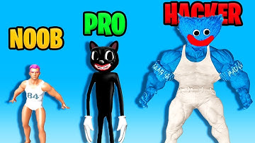 😂❤️😂 NOOB vs PRO vs HACKER in Monsters Lab ( Poppy Playtime)