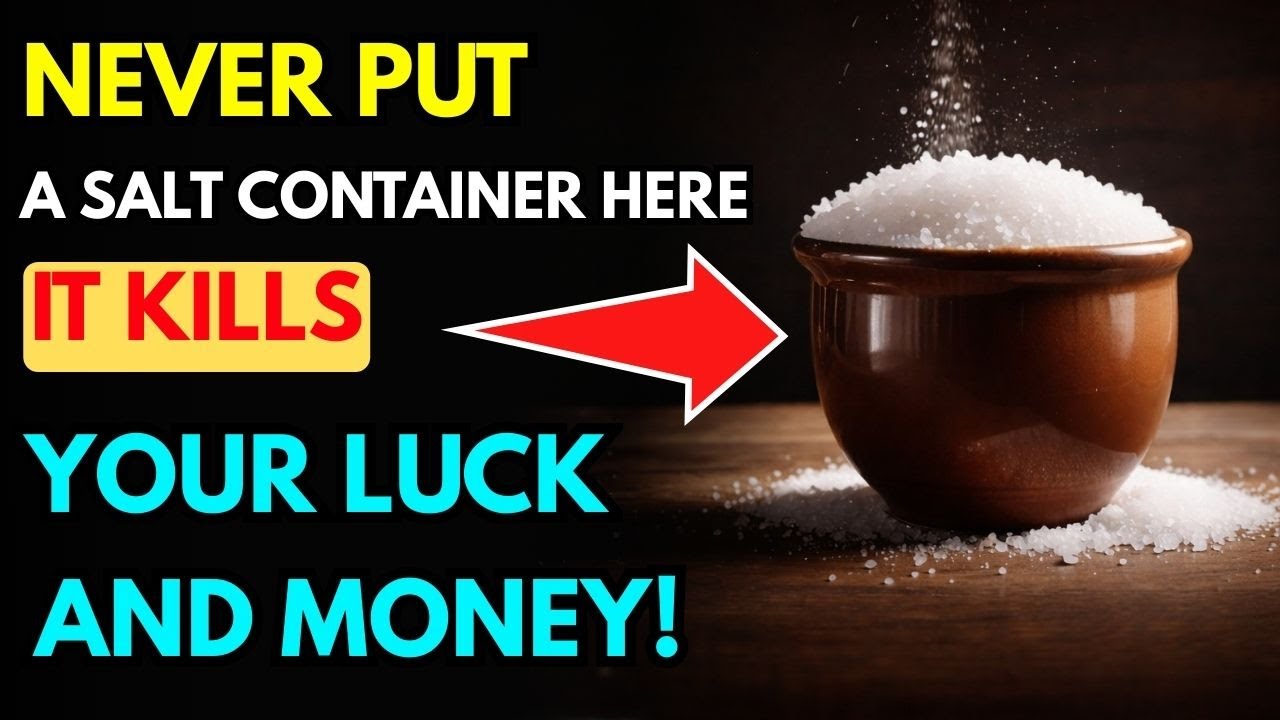 In 2026, Placing A “Salt Jar” Here Can Bring Major Disaster — Blocking Luck And Destroying Wealth