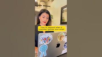 How to respond when a coworker ignores your email #communication #work #personaldevelopment