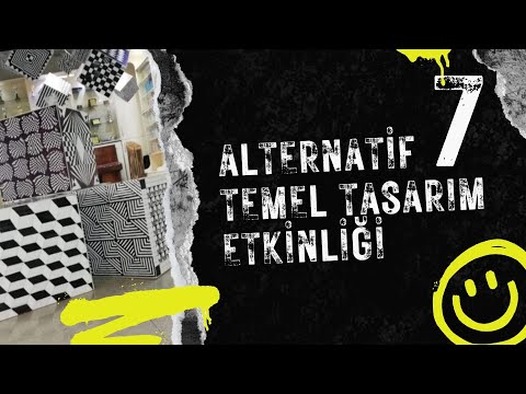 Alternatif  7 Adet Temel Tasarım Etkinliği