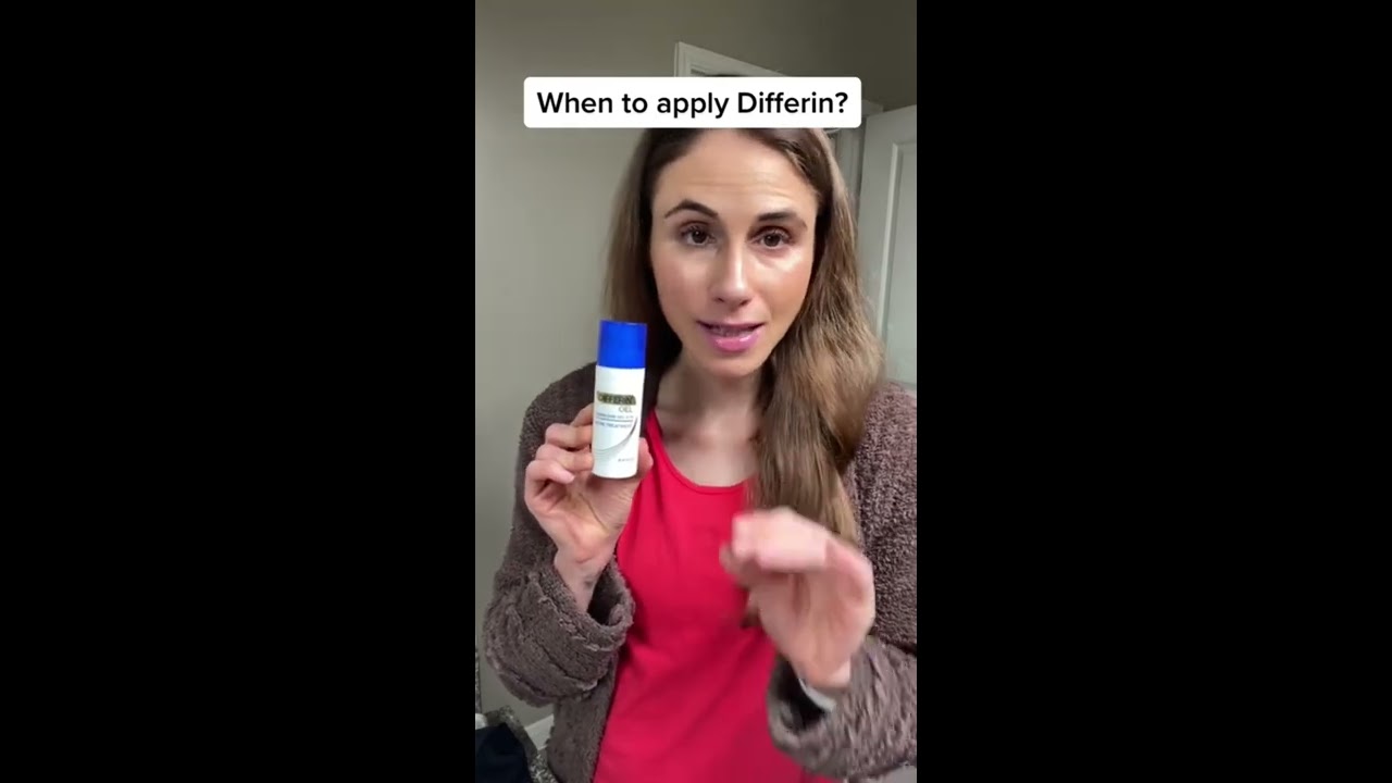 When Should You Apply Differin Gel Shorts Dermatologist DrDrayzday