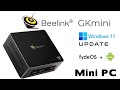 Beelink GKmini Win 11 updated Intel J4125 Mini PC