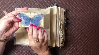 ‘Collection’ Butterfly Journal flip thru - SOLD