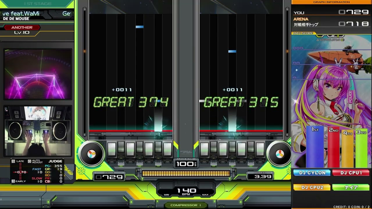 Nintendo Switch beatmaniaIIDX Beatmania IIDX 33 Sparkle Shower Get Into The Groove feat.WaMi DPA