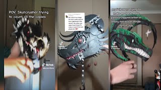 ScarOfLove Paper Dragon Puppet TikTok Compilation 4!