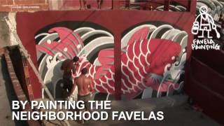 Artists transform urban cities into works of art