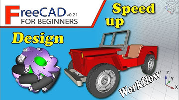 FreeCAD 0.21 Beginners tutorial: Speed up your design workflow with keyboard shortcuts