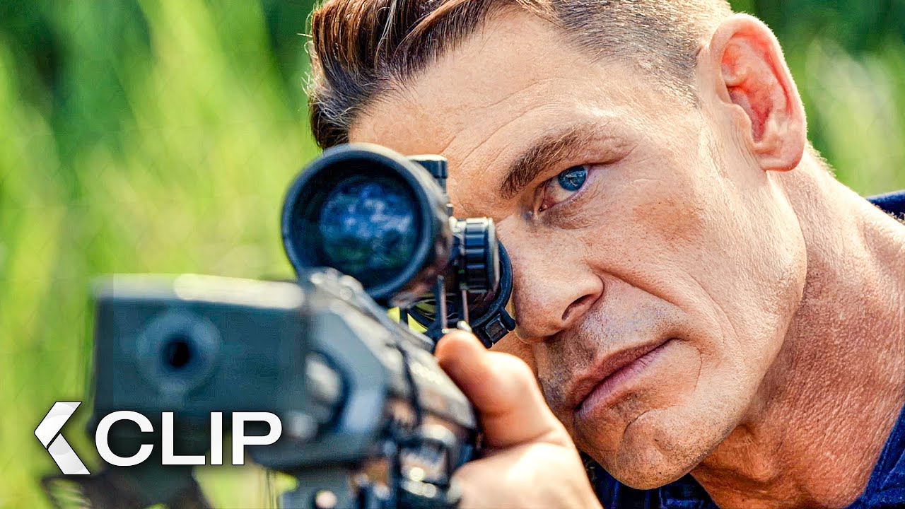 Sniper vs. Helicopter Scene – Freelance (2023) John Cena