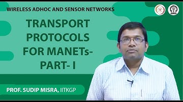 Transport Protocols for MANETs- Part- I