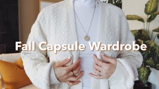 Fall Capsule Wardrobe | AUTUMN OUTFIT IDEAS 2022 | fall closet essentials | what you need for fall