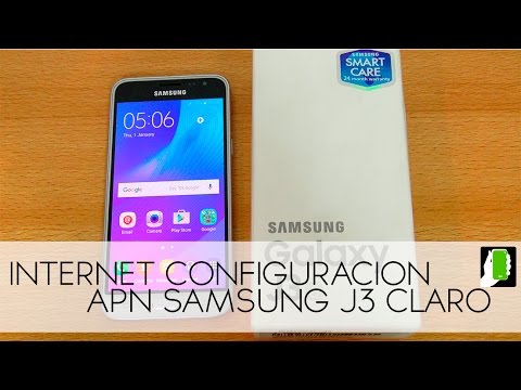 SAMSUNG GALAXY J3 Internet Claro Colombia O Punto De Acesso APN HD - YouTube