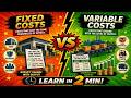 Fixed Costs vs Variable Costs