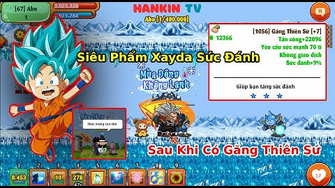 Ngọc Rồng Online | Sức Mạnh Của Siêu Xayda Sau Khi Có Găng Thiên Sứ - Ăn Rương Gỗ Cấp 12 NRO