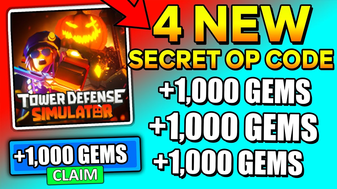 ALL NEW *SECRET* UPDATE CODES in TOWER DEFENSE SIMULATOR CODES (Tower  Defense Simulator Codes)ROBLOX 