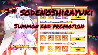 7* SodenoShirayuki!! Summons and promotion