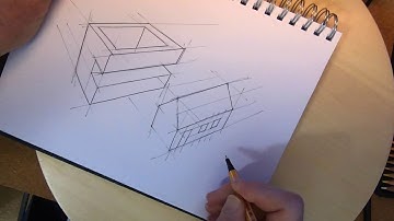 Perspective ..2 objects ..same vanishing points !