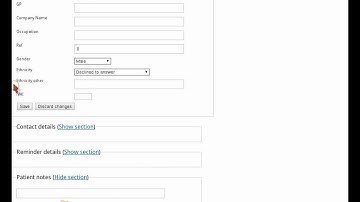 Creating EHR-3: Linking the patient detail with google using quick-as practice management