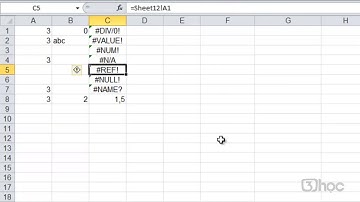 Học Excel online full từ cơ bản đến nâng cao - 116  Hàm logic các loại lỗi true or false   ISERROR