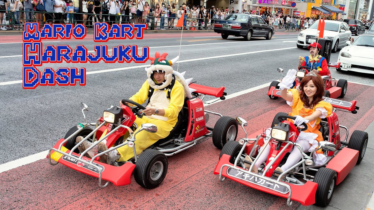 Video till Kör Mario Kart på riktigt i Japan