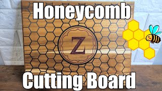 Honeycomb Cutting Board Timelapse | Teak Wood & Epoxy