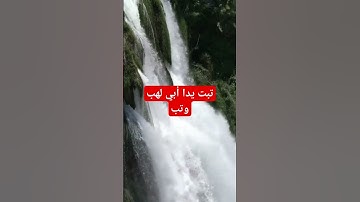ثلاوة عاطرة تهدئ النفوس " تَبَّتْ يَدَا أَبِي لَهَبٍ وَتَ" #القرآن_الكريم #تلاوةمؤثرة