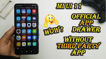OFFICIAL Stable MIUI System APP DRAWER on Redmi Mobiles | New Update | Without any Third Party Apk