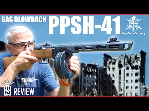 VFC PPSh-41 GBB - Airsoft Review Deutsch